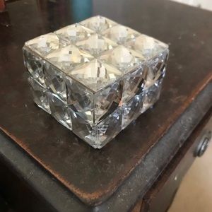 Diamond covered jewelry case